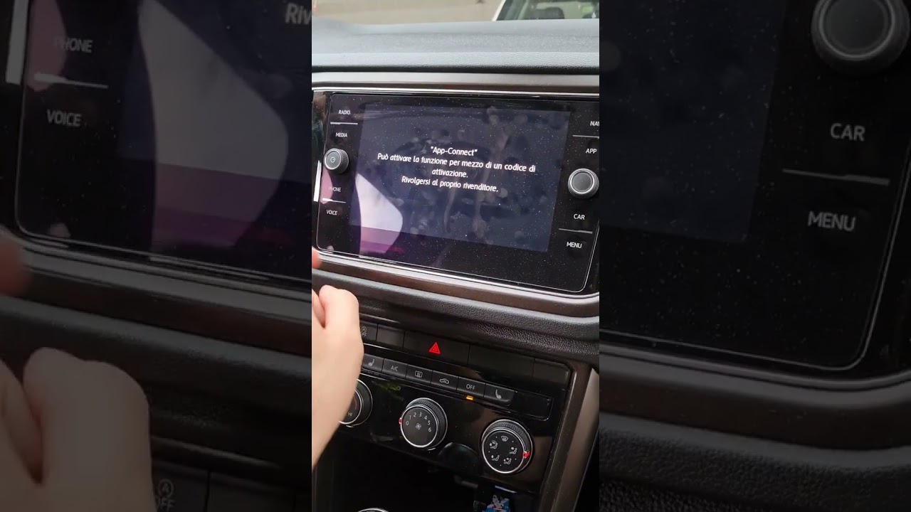 Attivazione App Connect e Comandi Vocali per VW #volkswagen #vw #short #golf #vwgolfr #appconnect