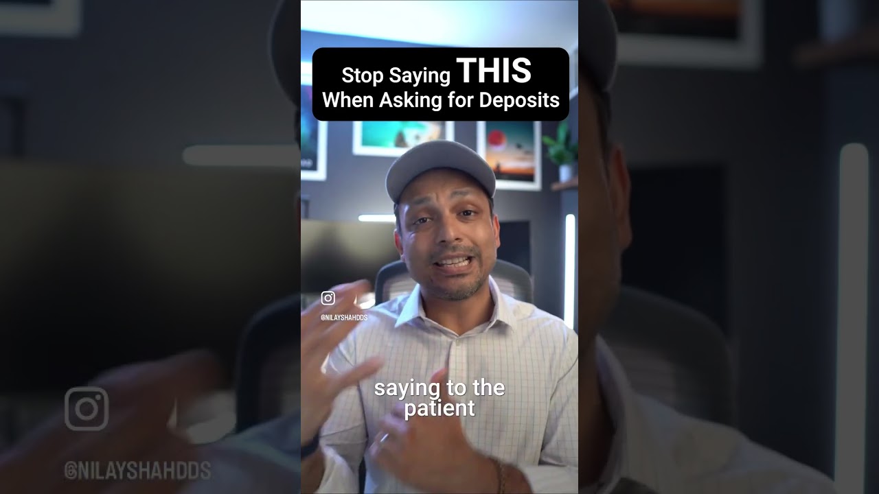 Dental Receptionists: Stop saying THIS when asking patients for deposits