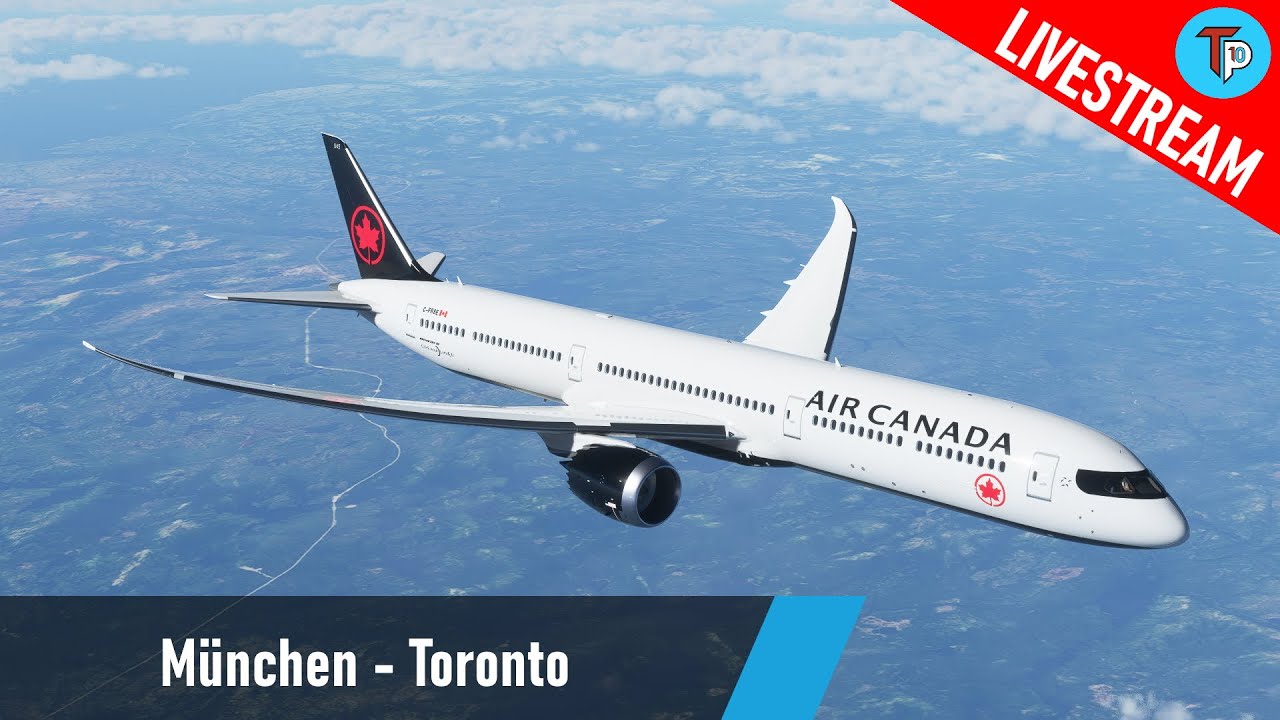 Microsoft Flight Simulator 2020 | München - Toronto (EDDM - CYYZ) | Boeing 787-10 | Air Canada
