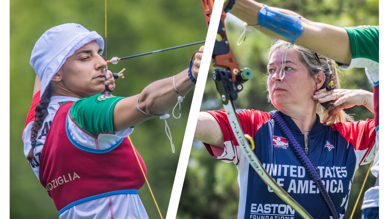 Cinzia Noziglia v Christina Lyons – barebow women gold | Birmingham 2022 World Games