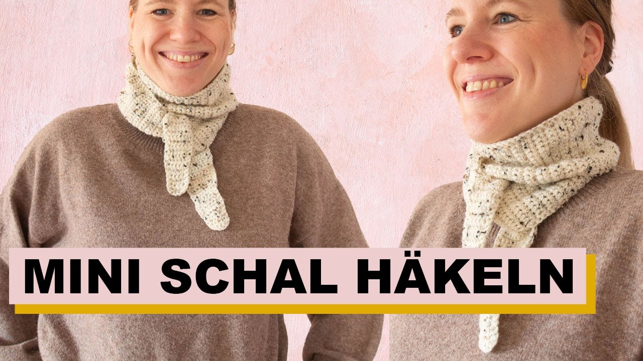 Mini Schal h&auml;keln - schnell & einfach (Sophie Scarf)