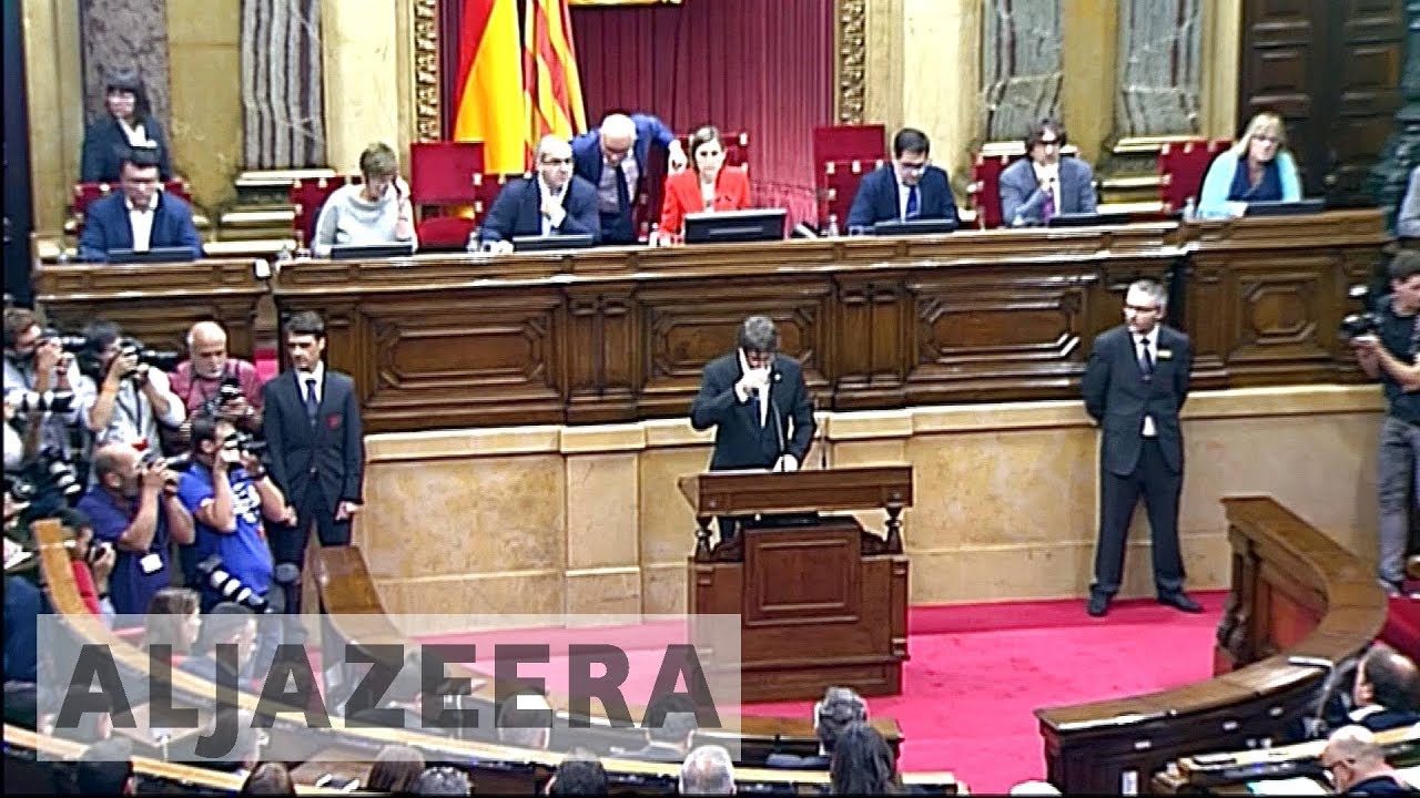 Spain prepares to suspend Catalonia's autonomy over secession bid