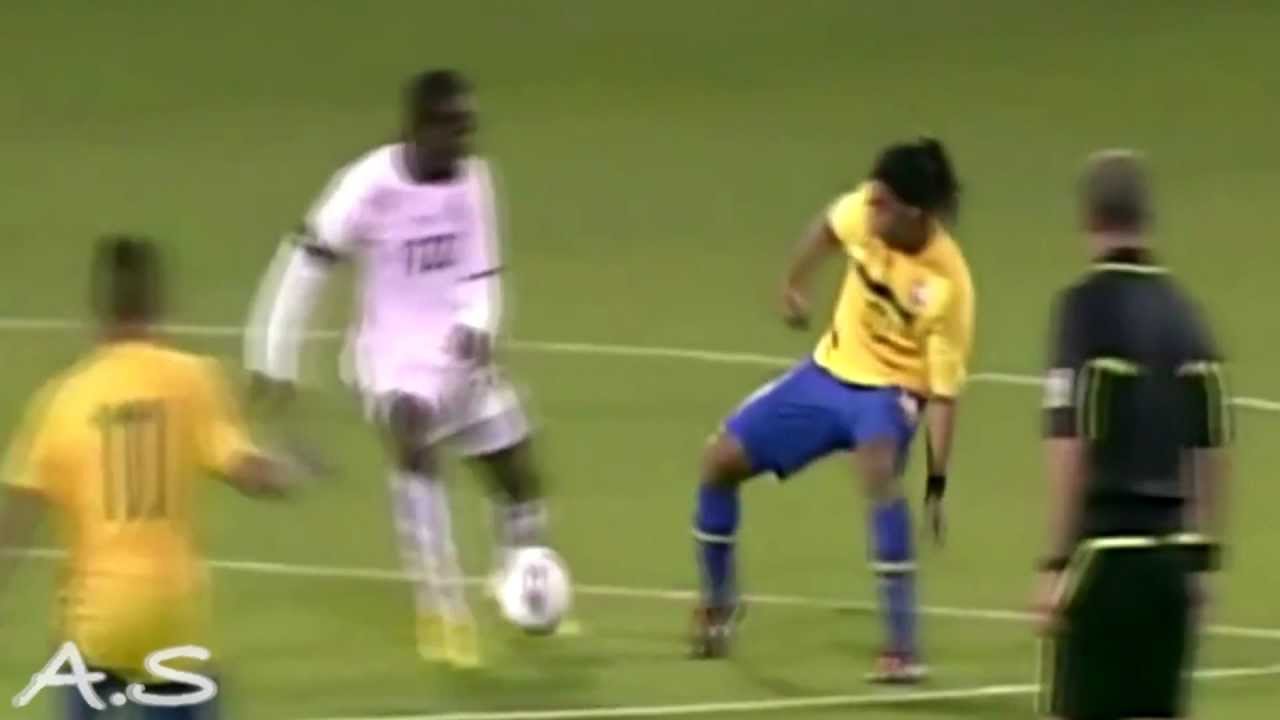 Messi panna vs Ronaldinho panna | HD