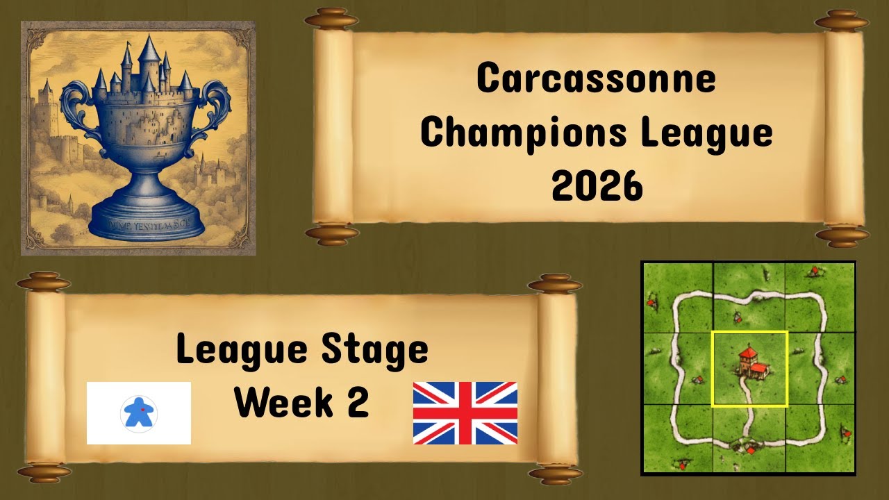 Carcassonne Champions League 2026 League Stage || Fox1347  -  Lord Terrycloth