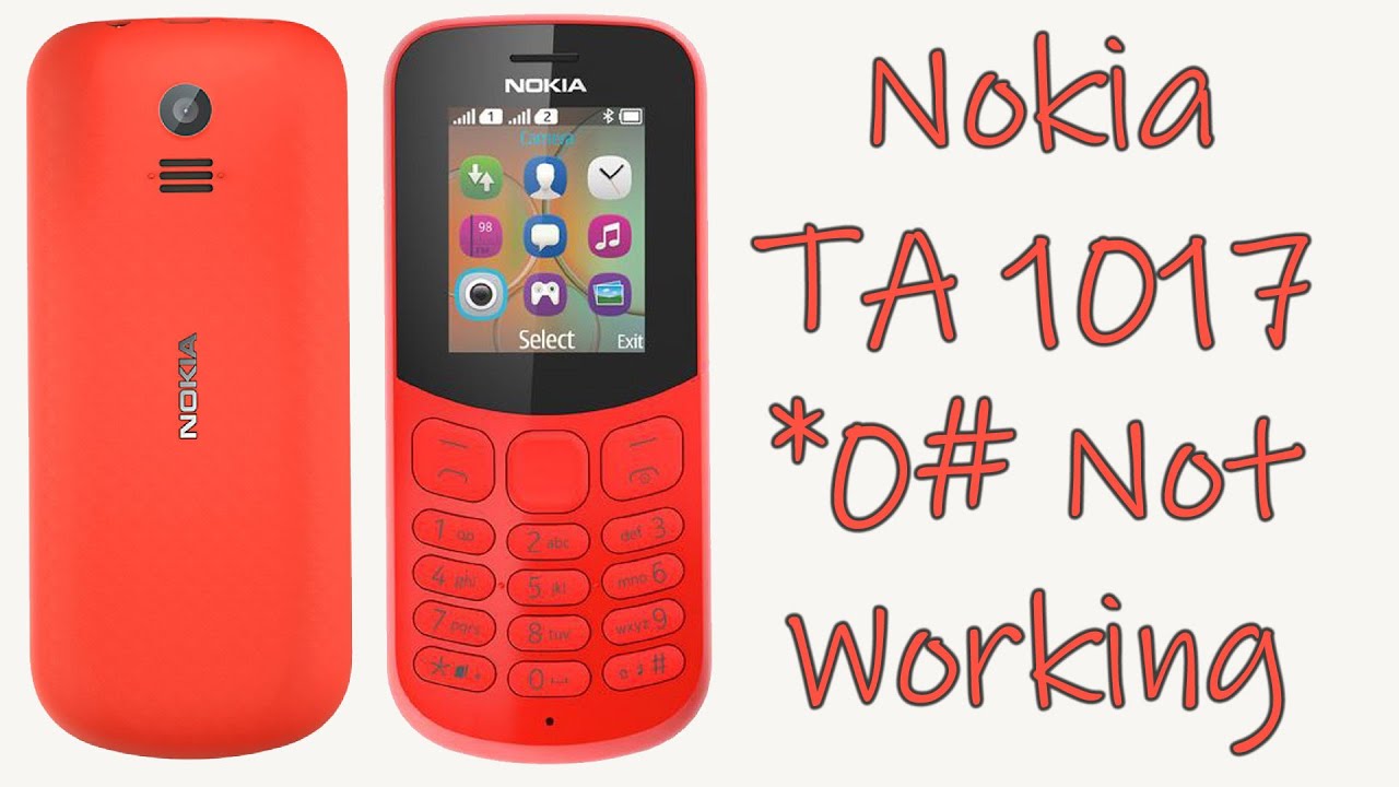 Nokia 130 TA1017 *0# call button Not working solution إصلاح المحمول والحلول
