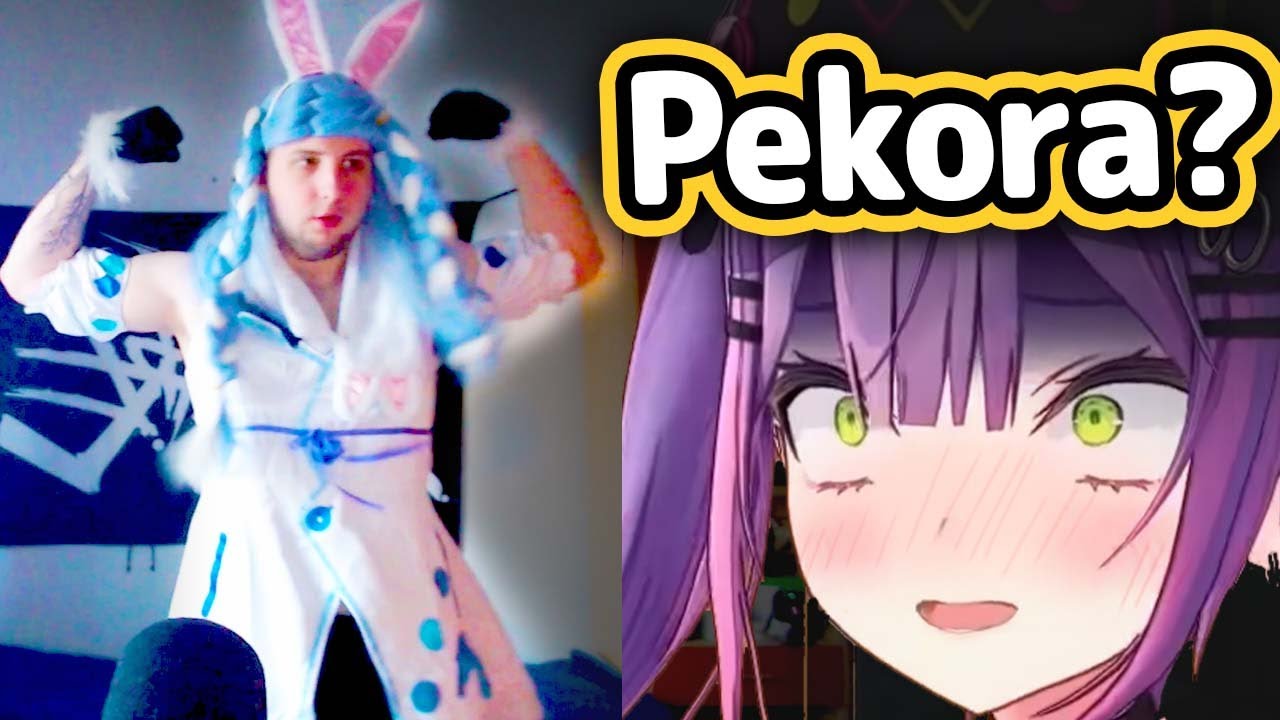 Towa Saw RPR's Pekora Cosplay...【Hololive】