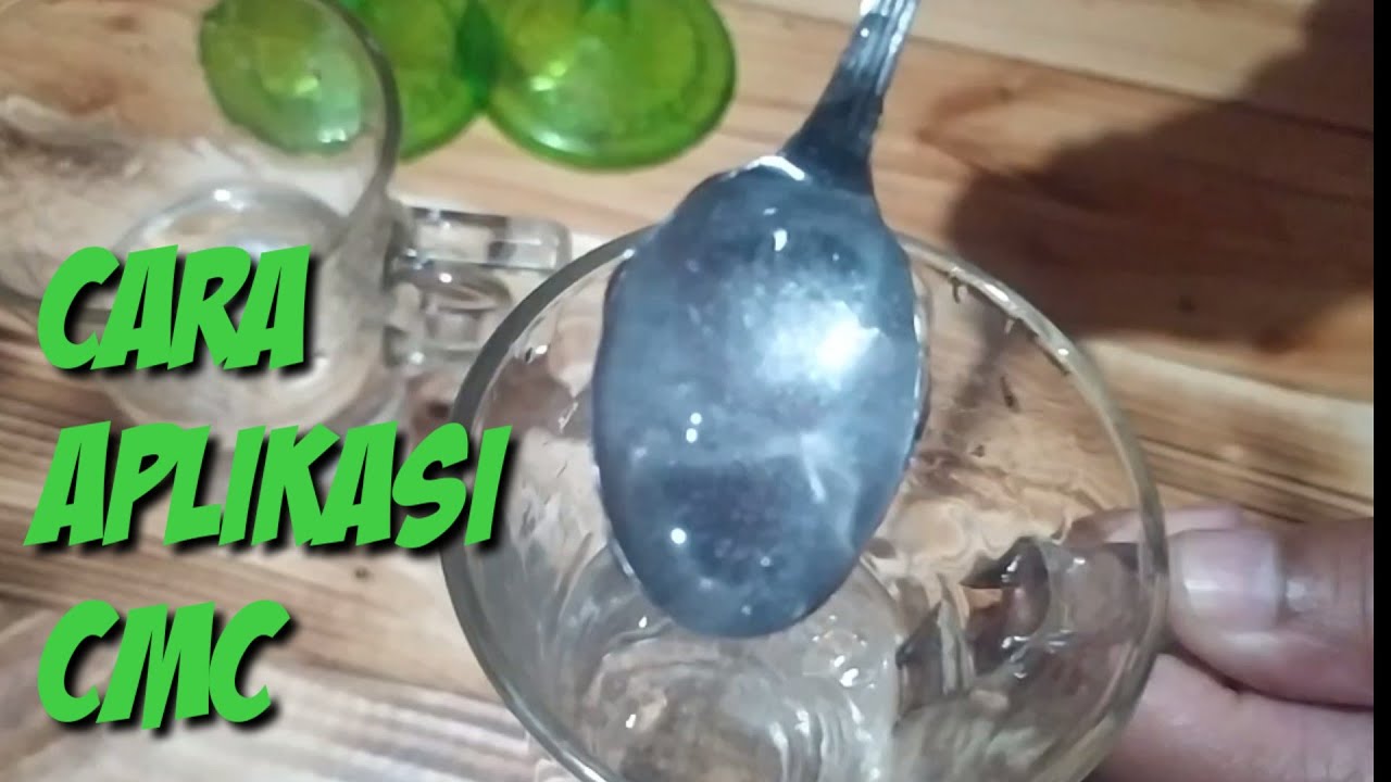 Cara Melarutkan CMC Agar Tidak Menggumpal