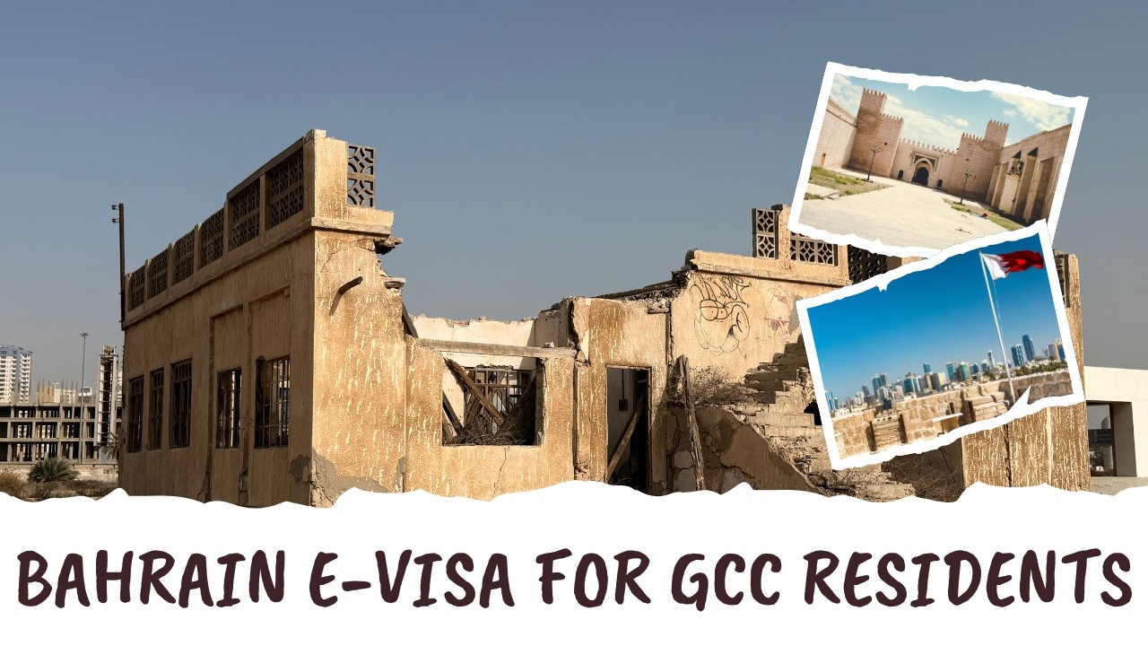 Bahrain e visa for gcc residents | Travel ease hub
