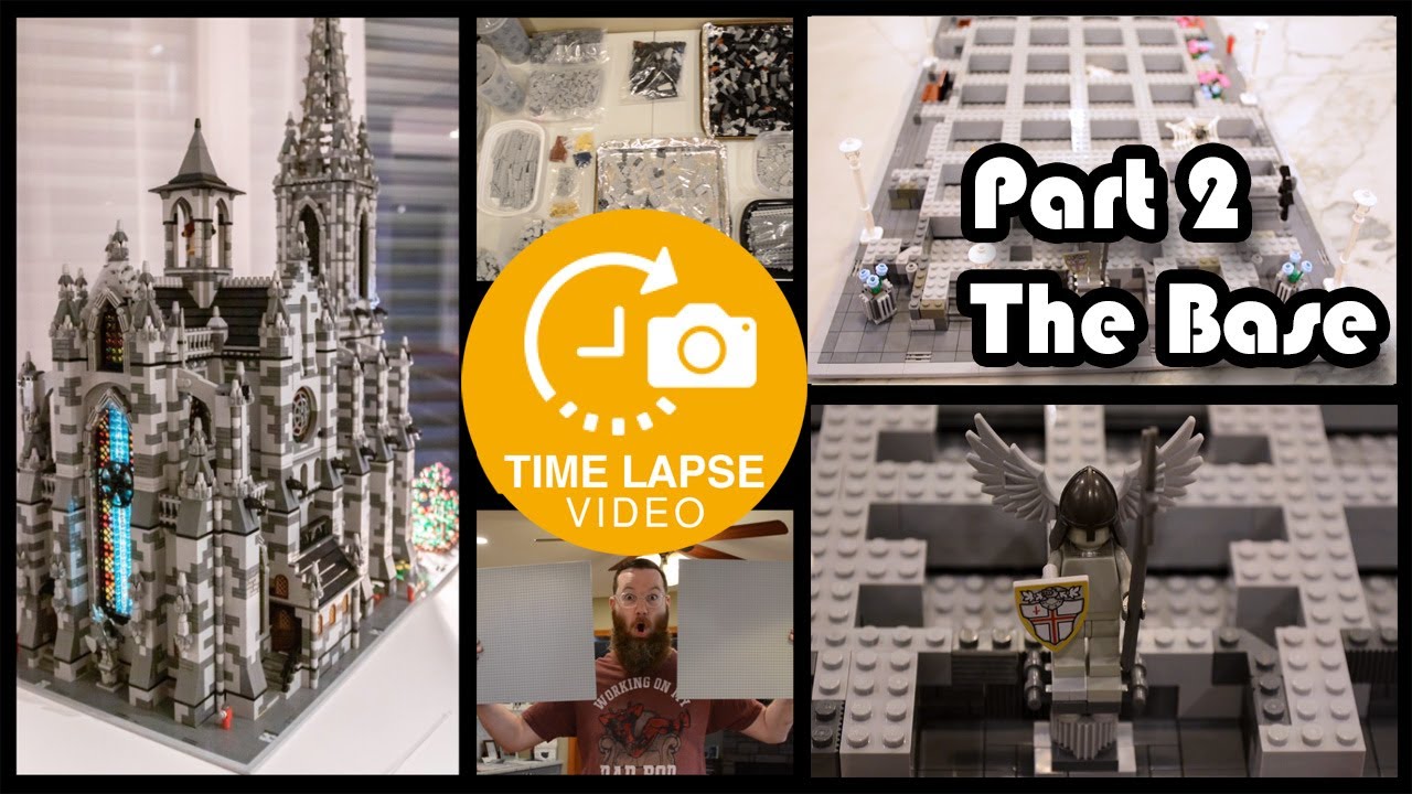 Lego Gothic Cathedral speed build - Part 2 (the base)