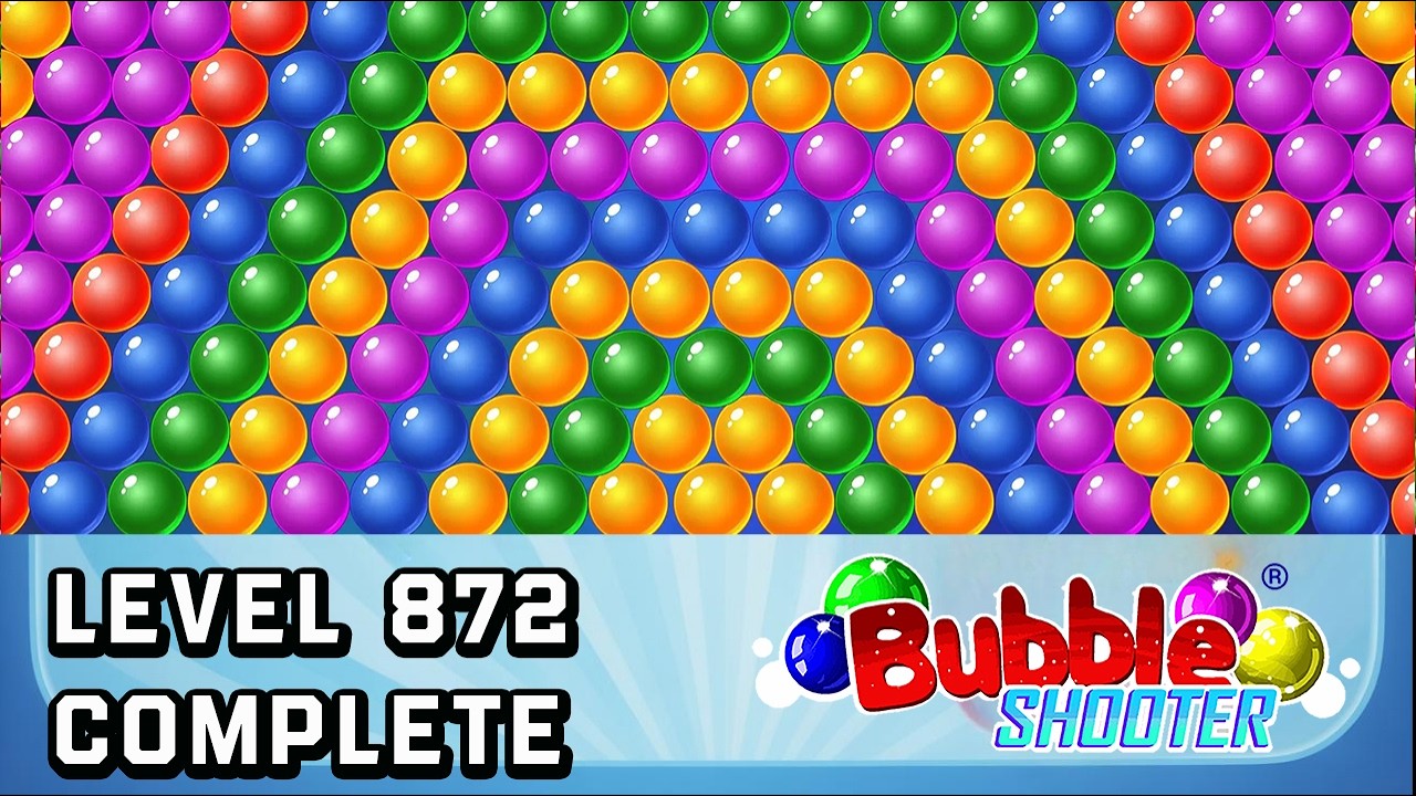 🔥 Bubble Shooter Classic Pop 🟢 Level 872 – Step-by-Step Guide to Victory 🎯 Bubble Shooter Game Play