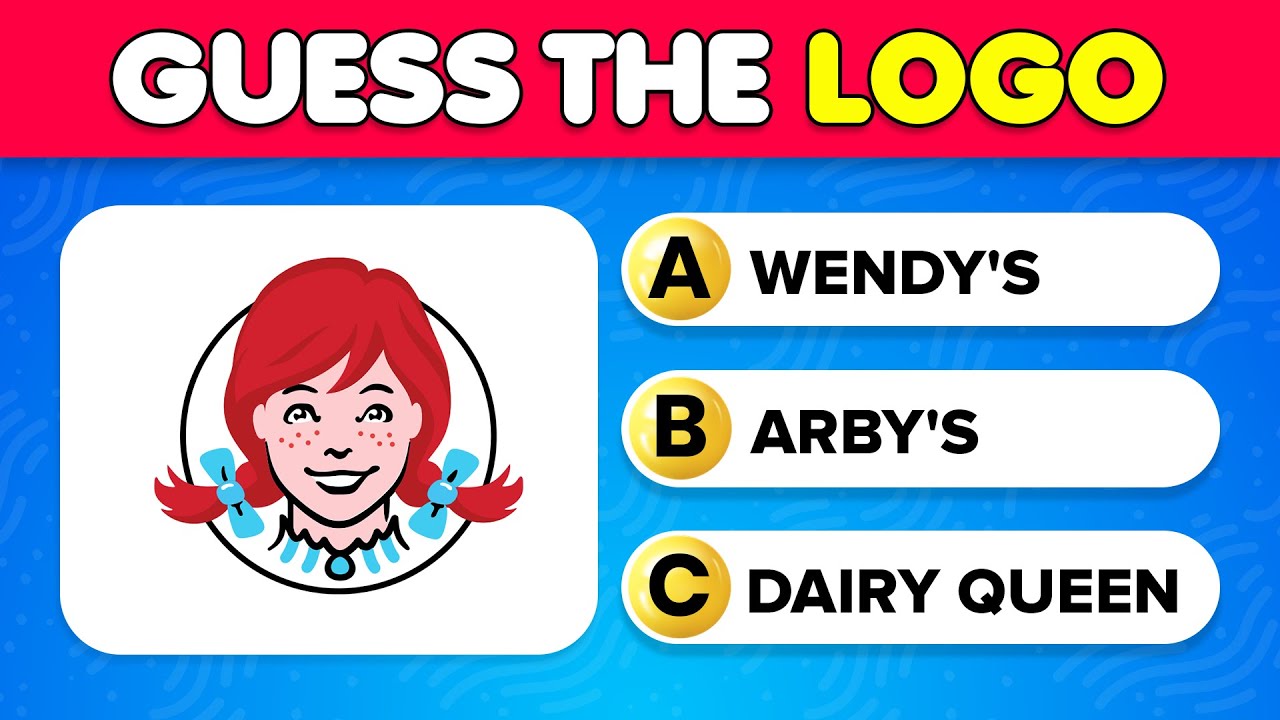 🍔 Guess The Food Logo! | 50 Famous Brand Challenges 🥤