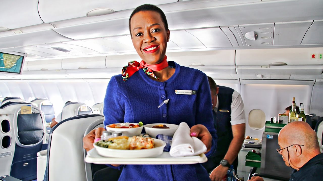 TRIP REPORT | South African Airways BUSINESS CLASS | Airbus A340-600 | Johannesburg to Cape Town!