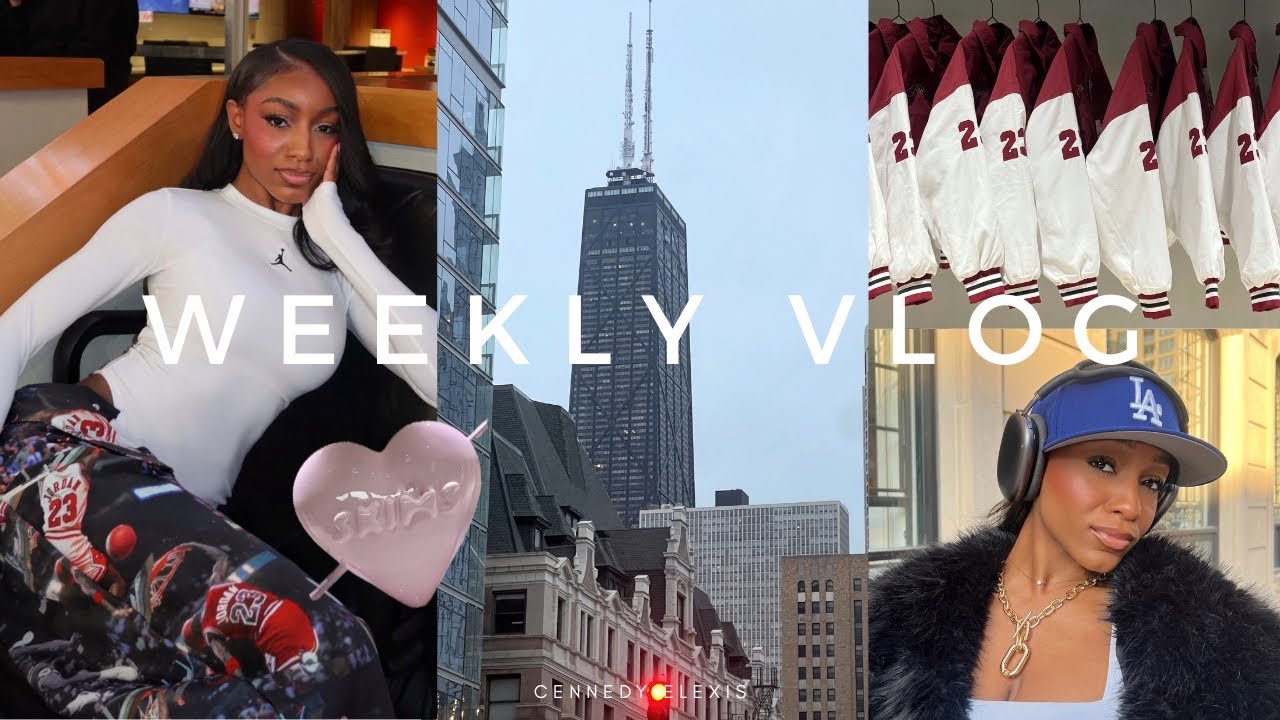 A Week in My Life in Chicago | Influencer Events (Jordan, SKIMS) & City Living