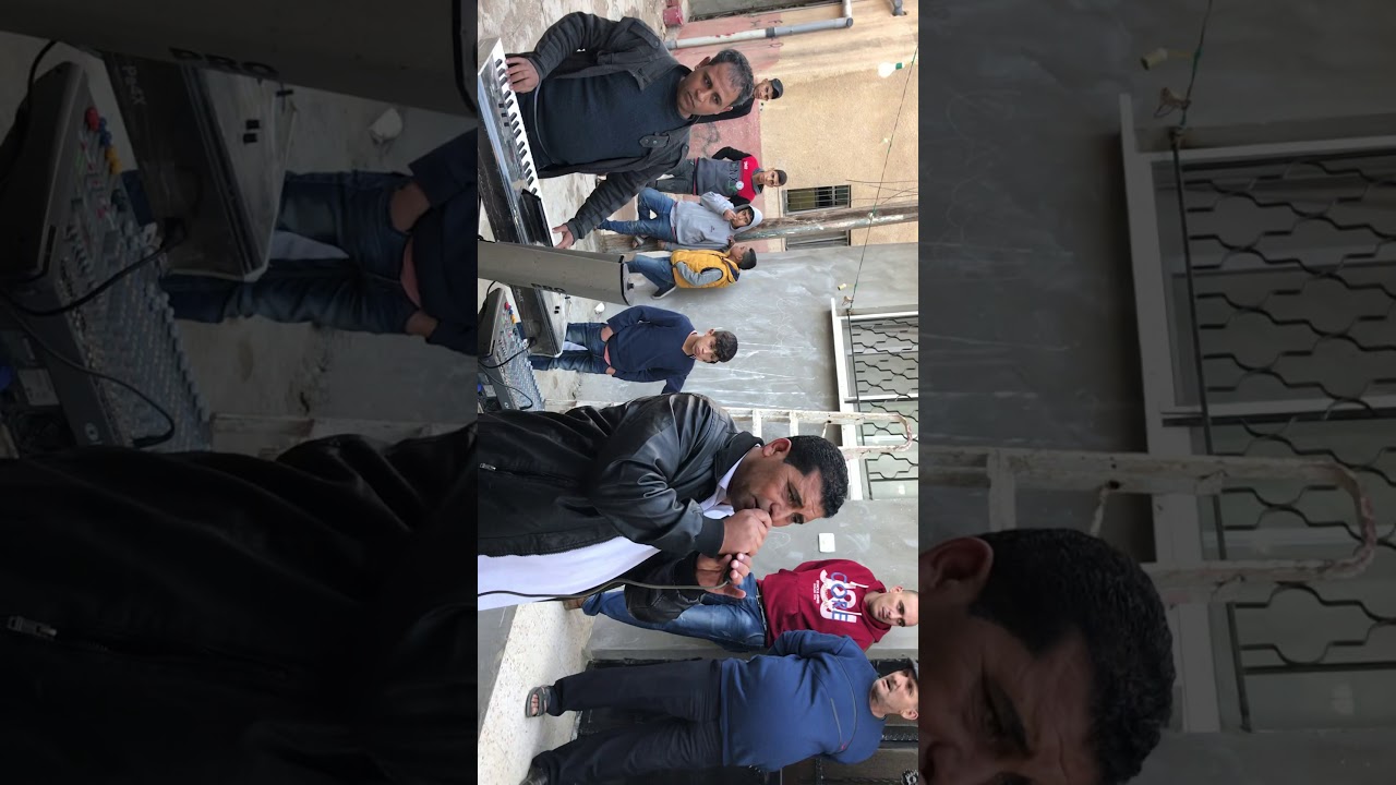 عرس شعبي بامتياز  مع خالد ابو عموس   عامر عطية