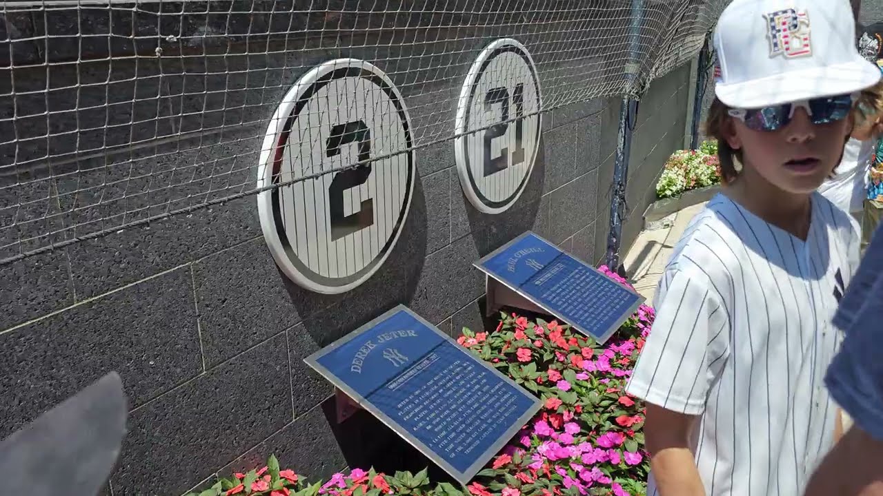 Yankee Stadium Monument Park: A walking tour July 2023