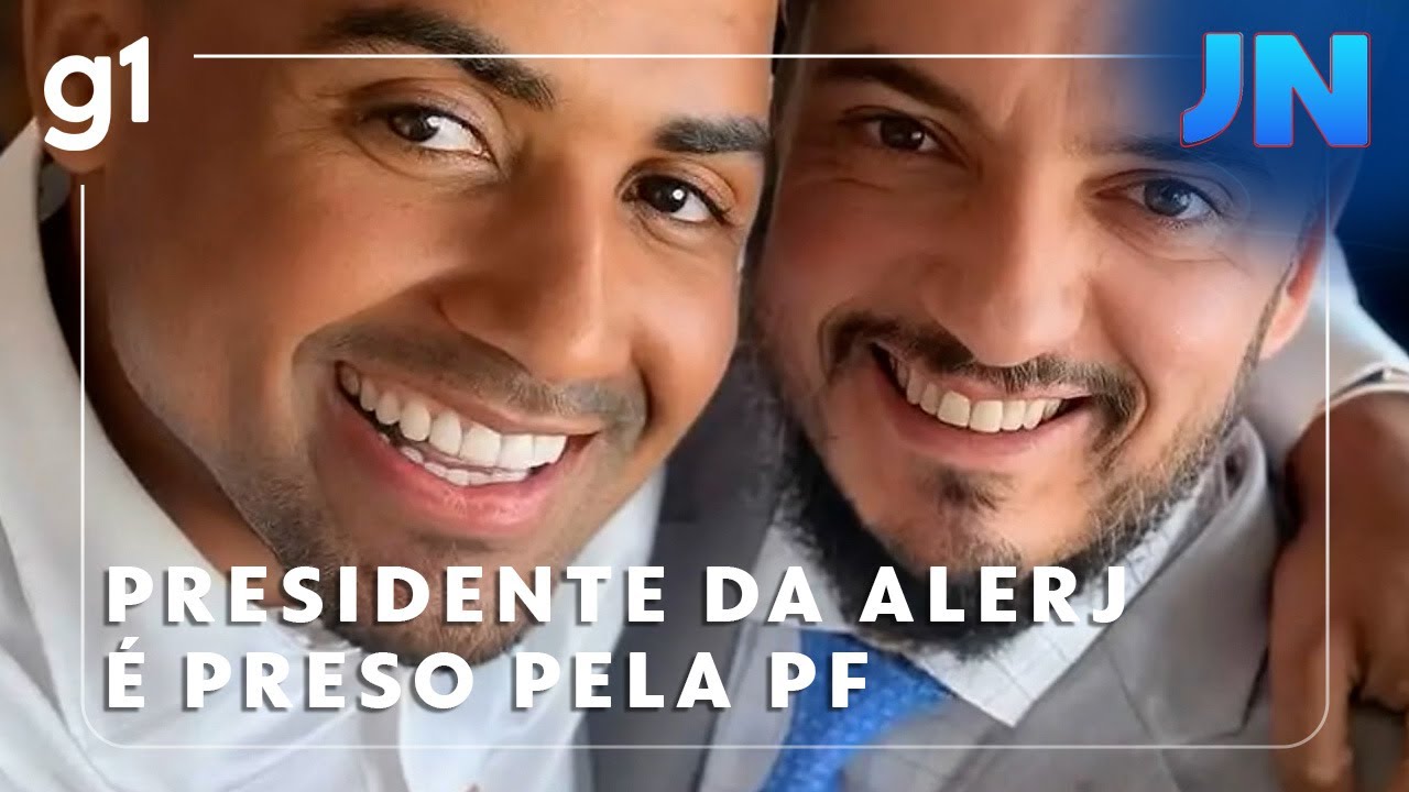 Jornal Nacional: Presidente da Alerj &eacute; preso suspeito de vazar informa&ccedil;&otilde;es sigilosas da pol&iacute;cia