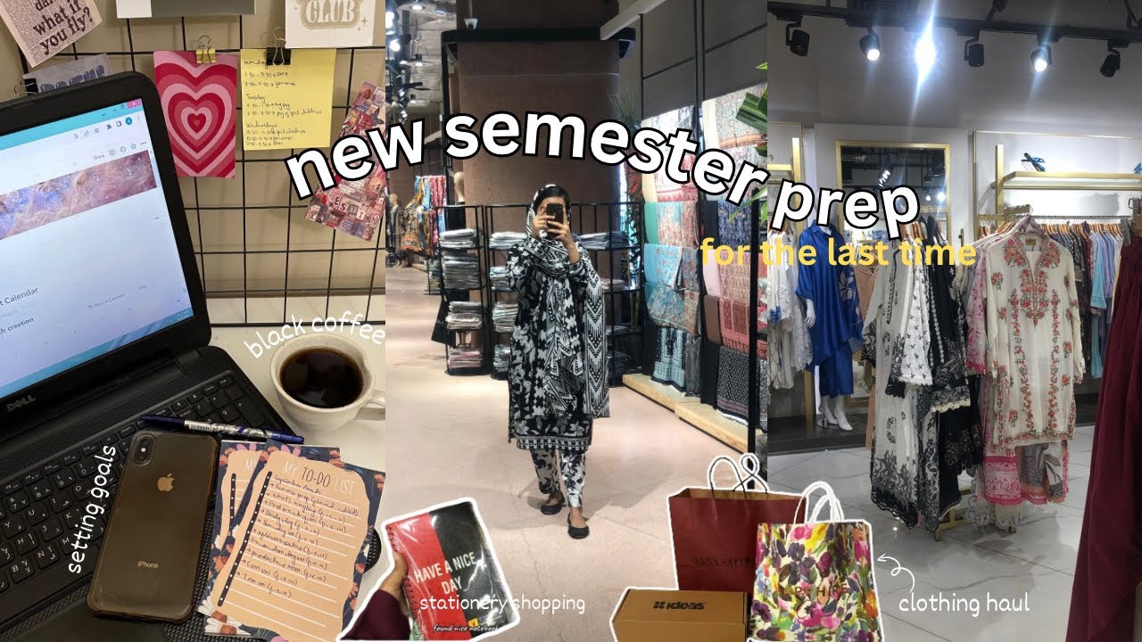 Preparing For a New Semester 2024 | Today Vlog