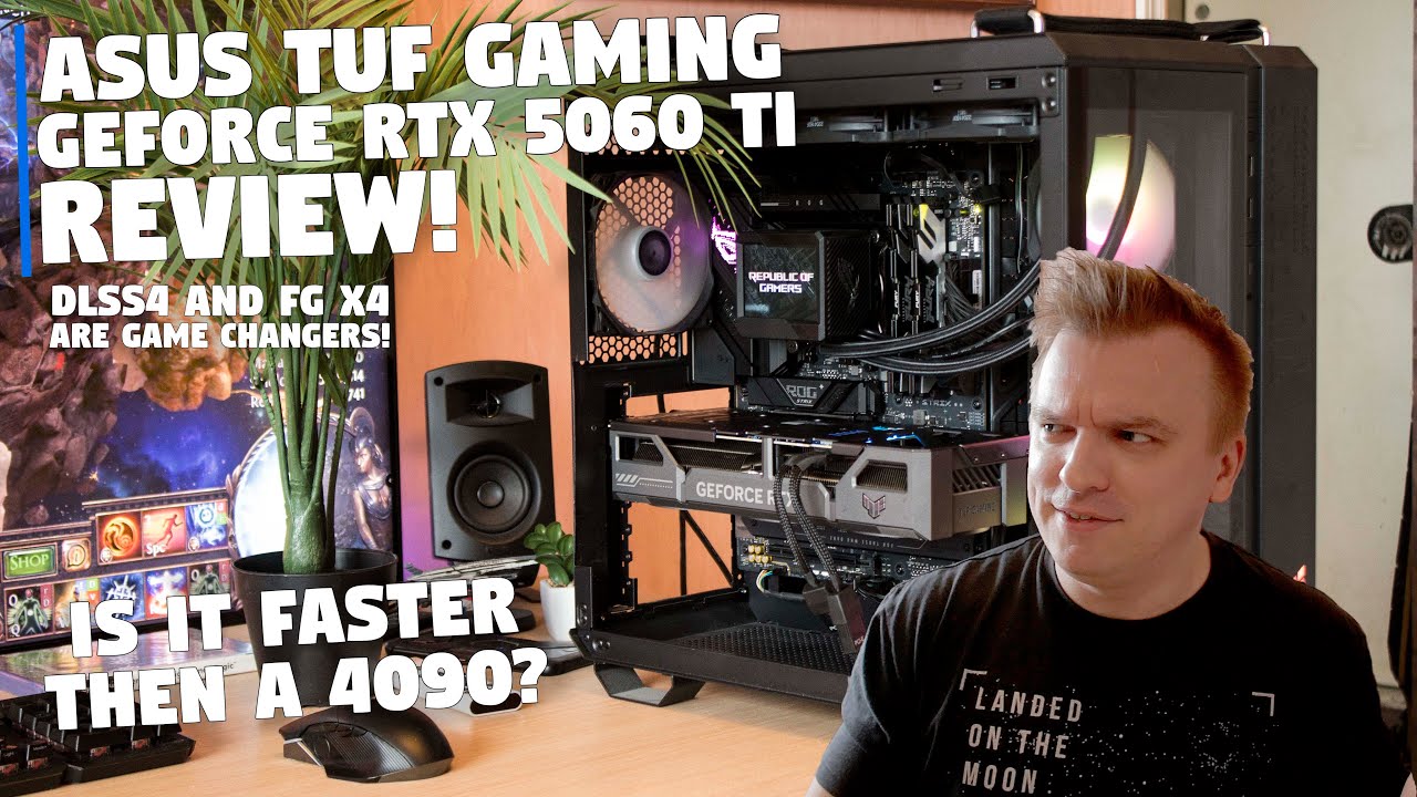 The ASUS TUF GEFORCE RTX 5060Ti REVIEW - DLSS4 and FG4x is NUTS!