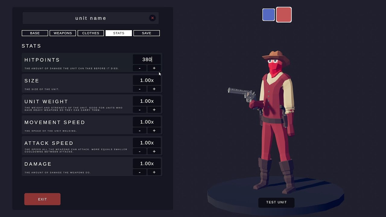 TABS | Making Outlaw And Outlaw Leader in Unit Creator