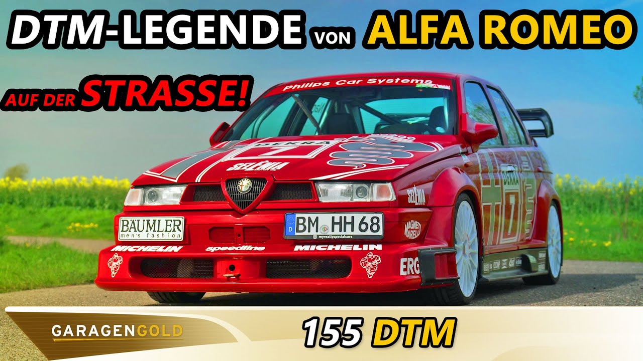 Alfa Romeo 155 DTM: Tourenwagen-Legende auf der Straße | Garagengold