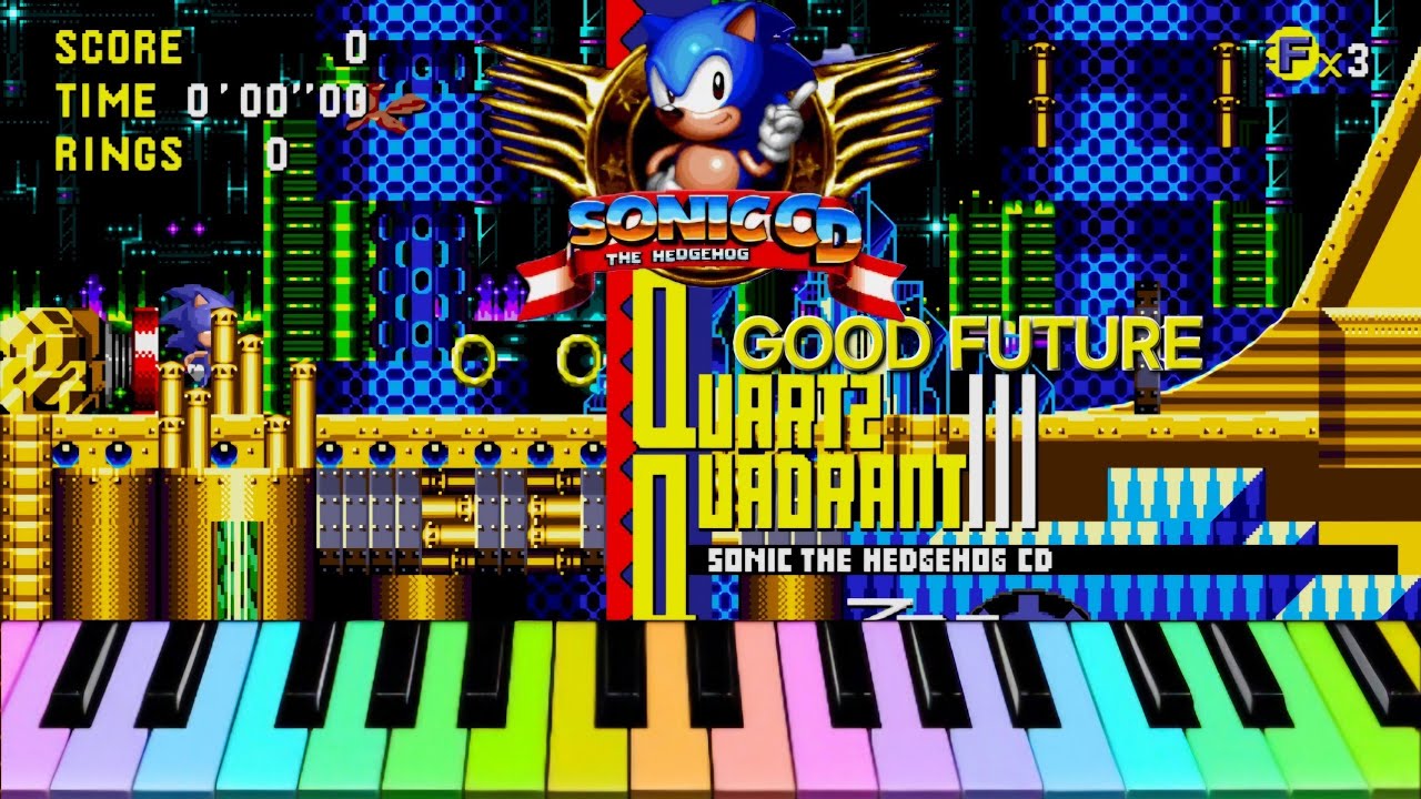 Sonic CD - Quartz Quadrant Good Future 