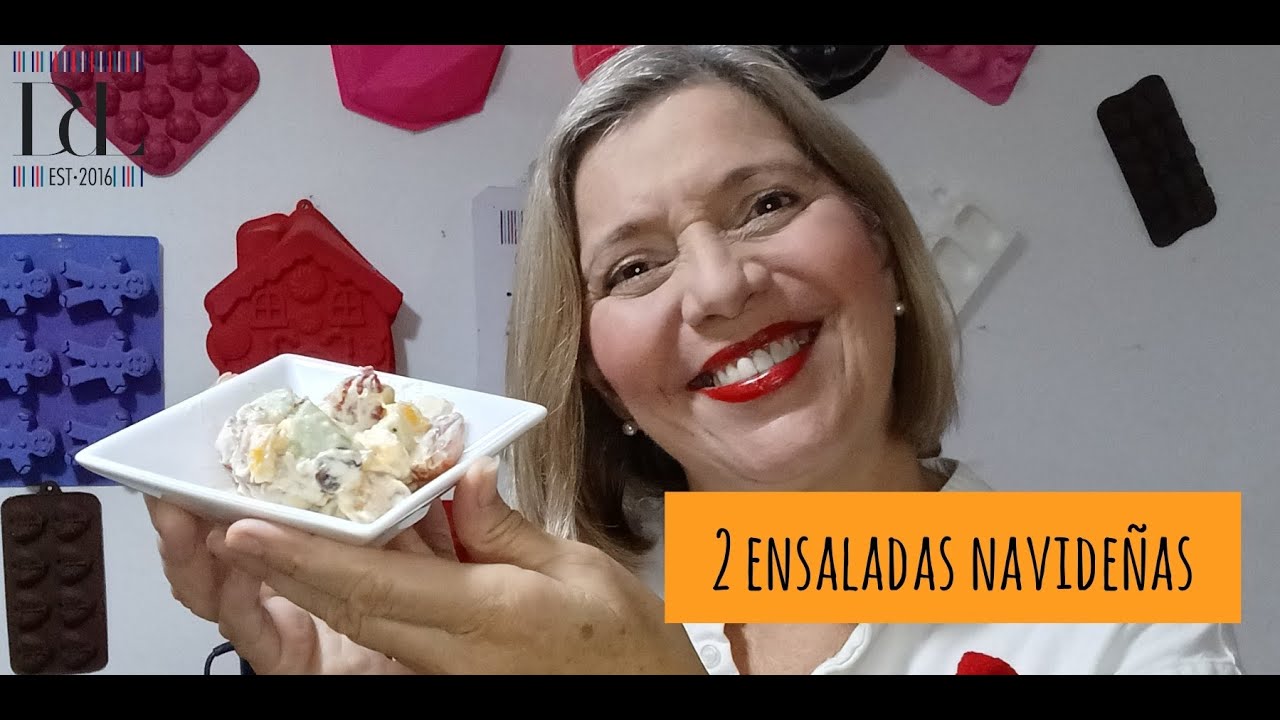 2 ensaladas navideñas