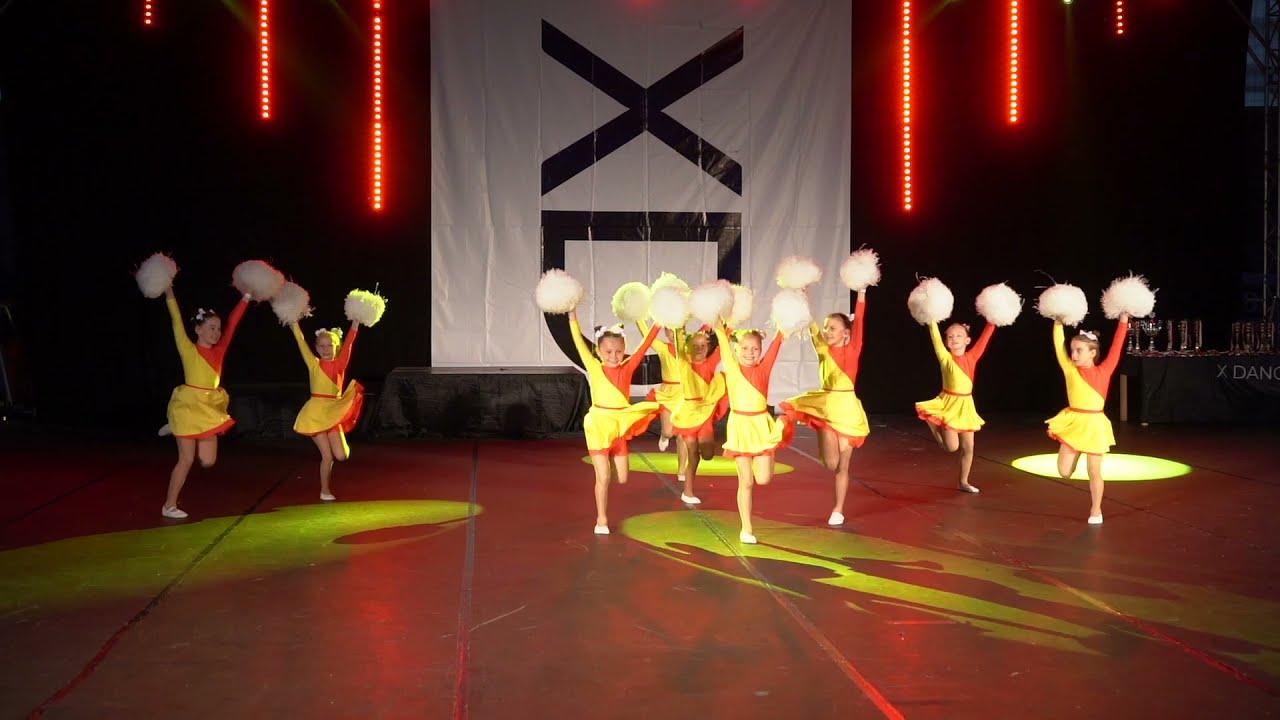 Sarmatki Mini Cheerleaders  I XDance Festival #XDF'21
