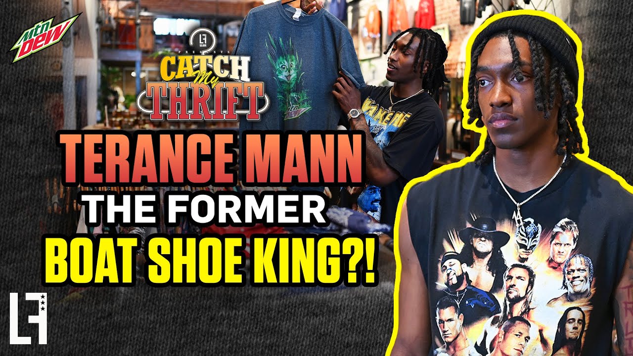 Terance Mann’s Fit to a Safari? DOWN UNDER Vibes | LeagueFits: Catch My Thrift Presented by Mtn Dew