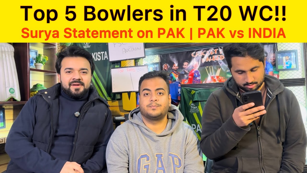 Top 5 Best bowlers of T20 World Cup ? | SURYA statement on PAK match 