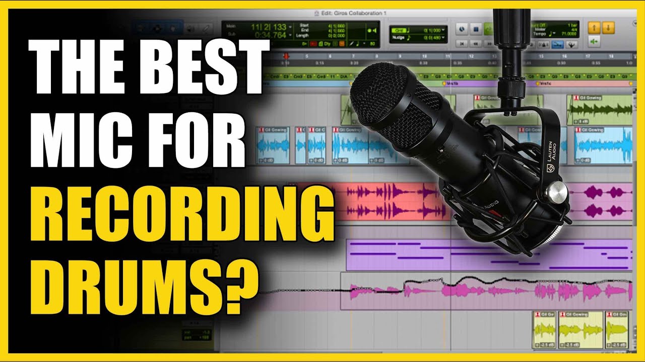 The Best Mic for Recording Drums? - Lauten LS-208