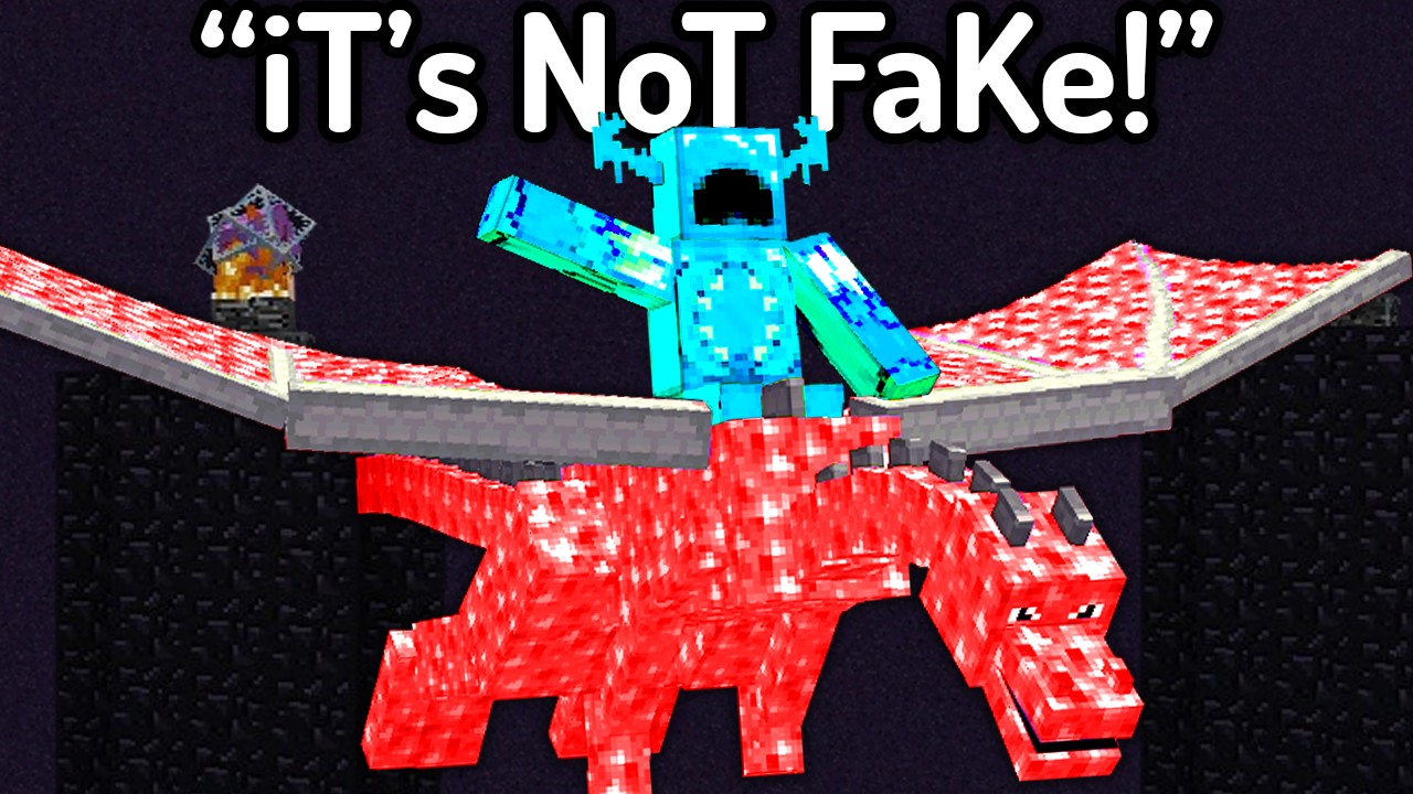 The FUNNIEST Fake Minecraft Speedruns...