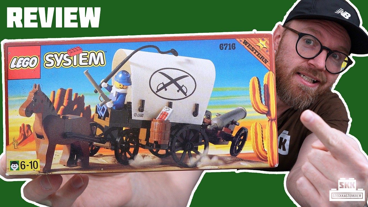 Wenig Steine, dicker Preis, aber ziemlich cool: LEGO® 6716 Planwagen von 1996 [Review]