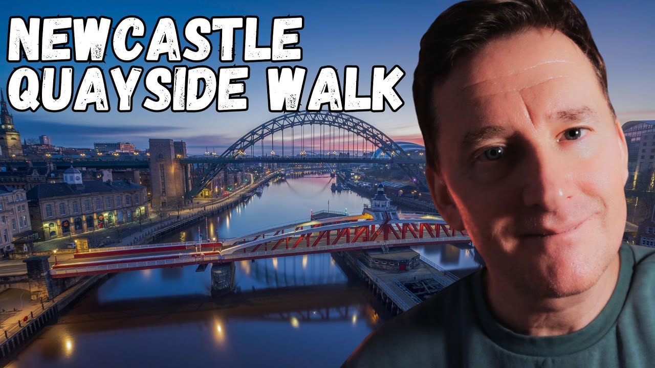 ASMR | Lets go for a walk around Newcastle Quayside