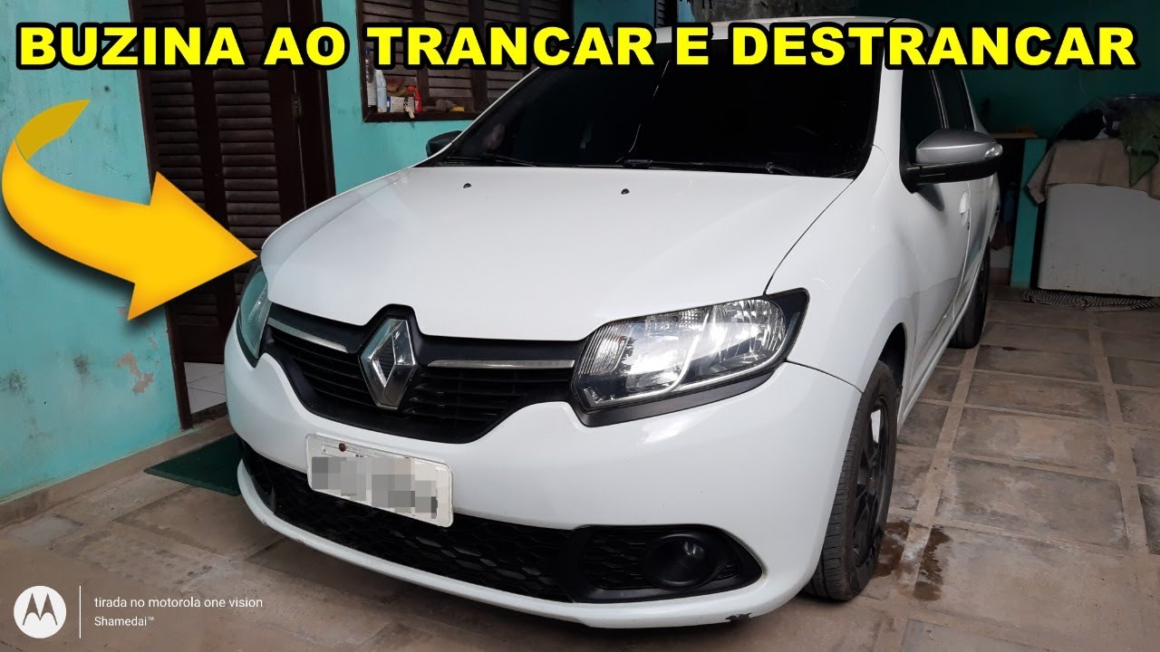 COMO ATIVAR A BUZINA AO TRANCAR E DESTRANCAR O LOGAN, SANDERO E DUSTER