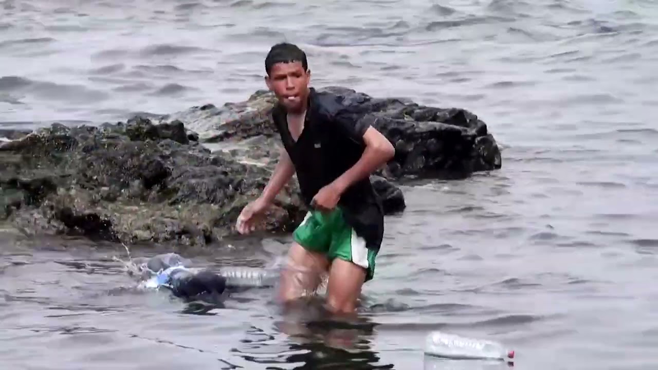 Migrant boy swims to Spain's Ceuta