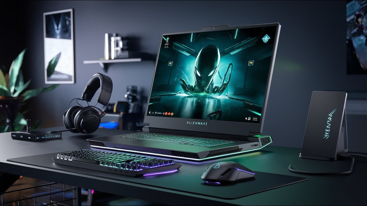 🔥 Обзор игрового ноутбука Alienware M18 [2025]: мощнейший компьютер для геймеров! 🎮💻