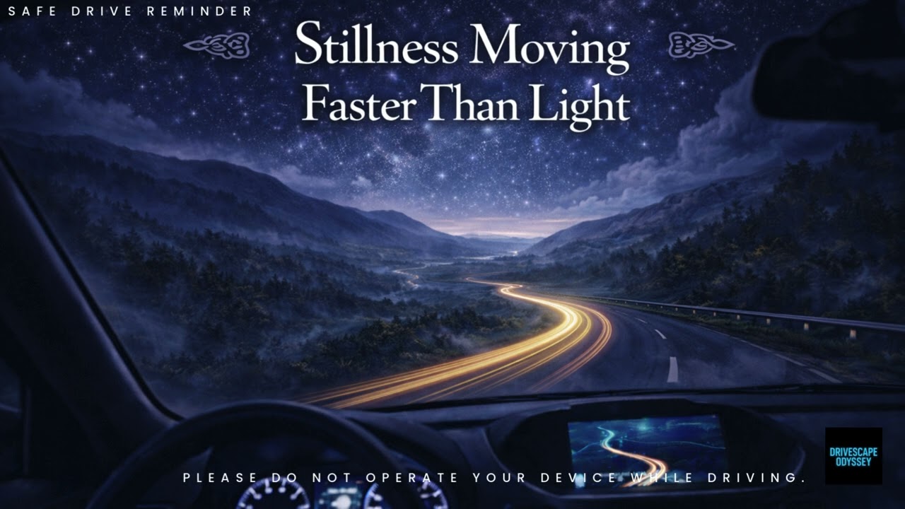 Stillness Moving Faster Than Light | Celtic Trance Night Drive BGM | Deep Focus | DriveScape Odyssey