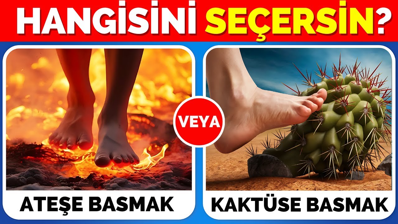 Dünyanın En Zor Seçimleri! 😱⚠️ Hangisini Tercih Edersin?🤔