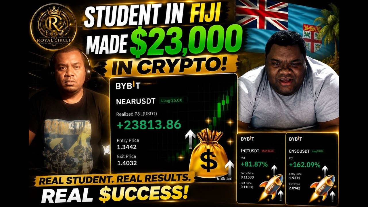 Real Fiji Student Made Over $23,000 Trading Crypto 🚀