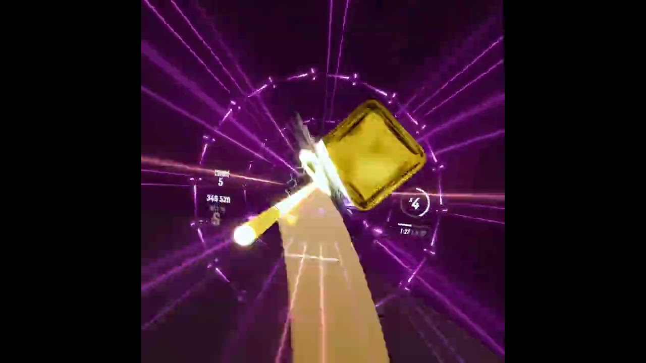 Playing BEAT SABER on EXPERT PLUS #beatsaber #metaquest3 #steam #gameplay #gaming #games 