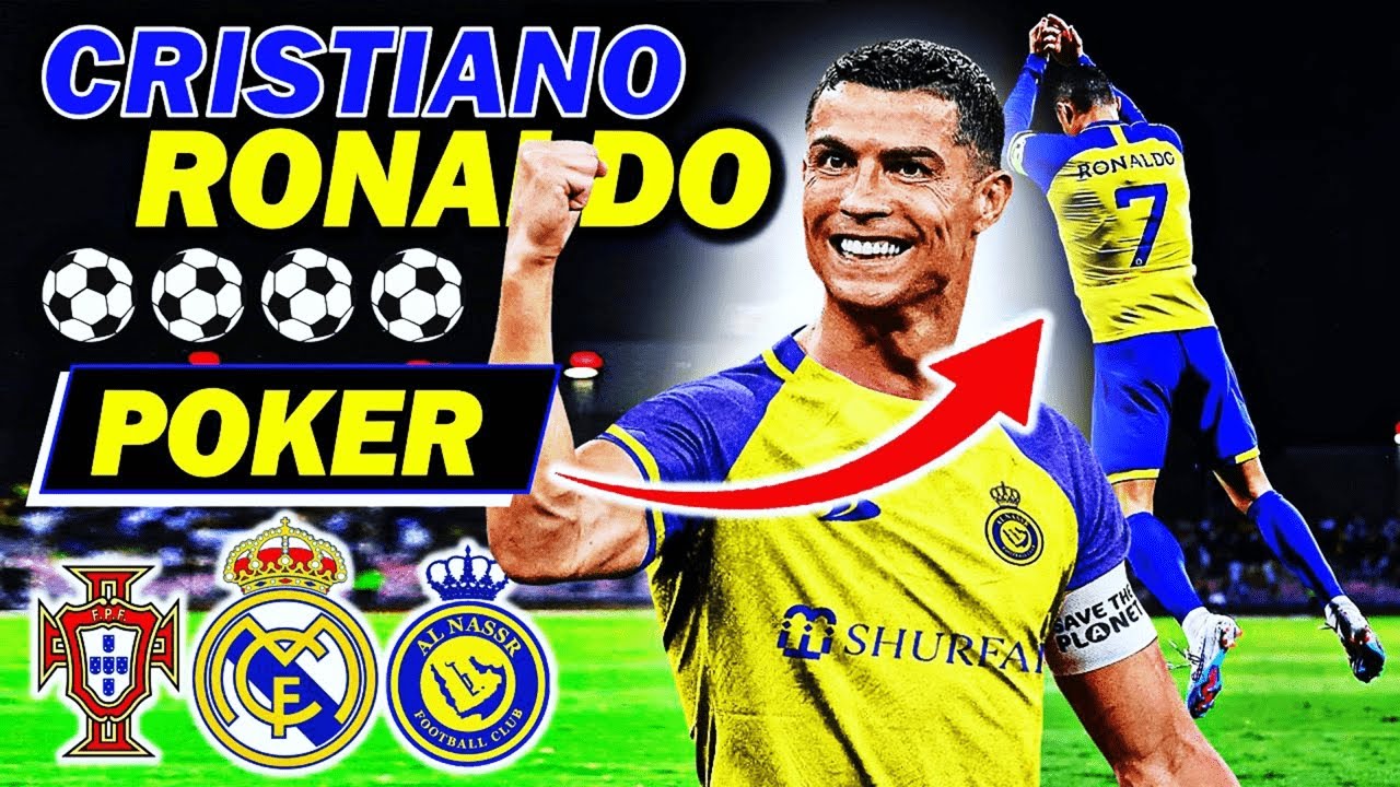 11 VECES que CRISTIANO RONALDO 🇵🇹 ANOTÓ un 'POKER' en un PARTIDO OFICIAL • Todos los poker de CR7