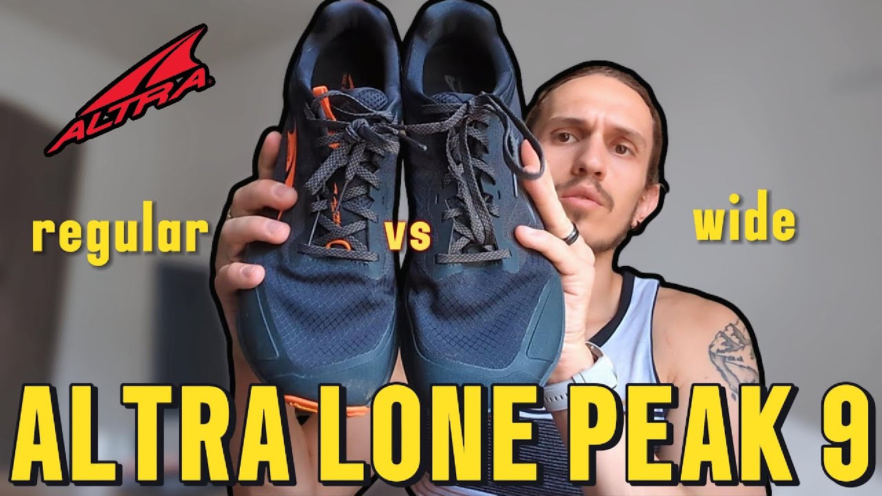 Lone Peak 9 - Wide vs. Regular sizing