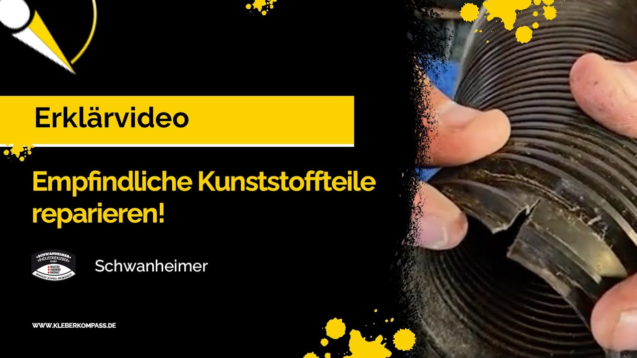 So reparierst du empfindliche Kunststoffteile 🚗 mit Aktivator & Industriekleber Nr. 100!