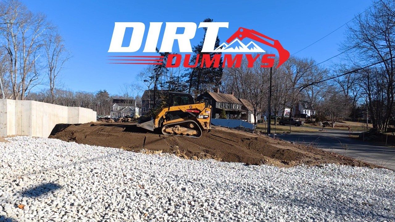 Sewer Main Install and a Fresh New Lot to Backfill!