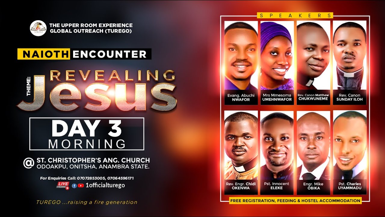 NAIOTH ENCOUNTER 2025 || DAY 3- MORNING || REVEALING JESUS || 28-12-25