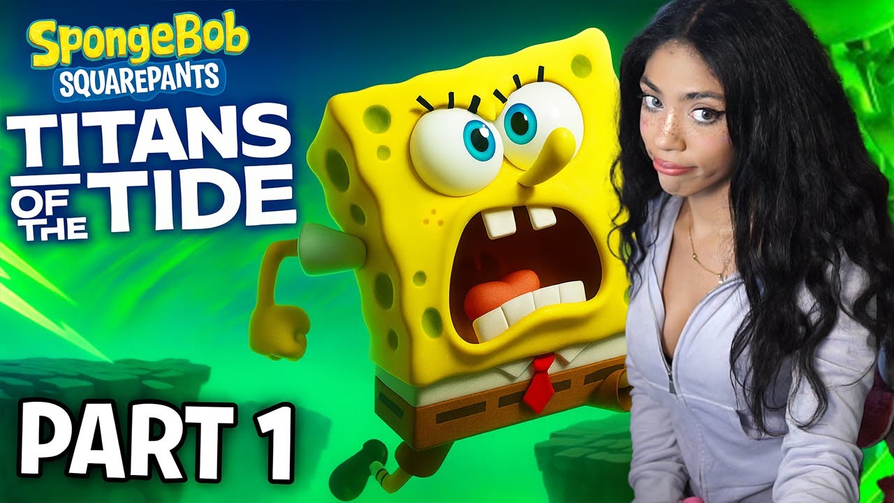 I Tried SpongeBob’s New Game😭… Titans of the Tide Part 1