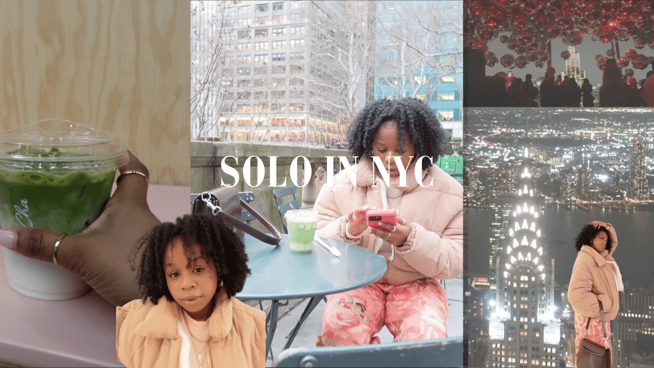 my friend cancelled so I went to nyc alone anyway