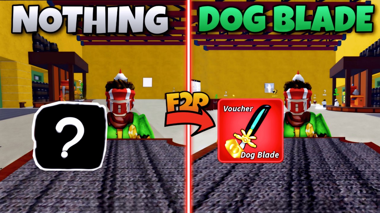 TRADING FROM NOTHING TO UNOBTAINABLE DOG BLADE ⚔️(Blox Fruit)
