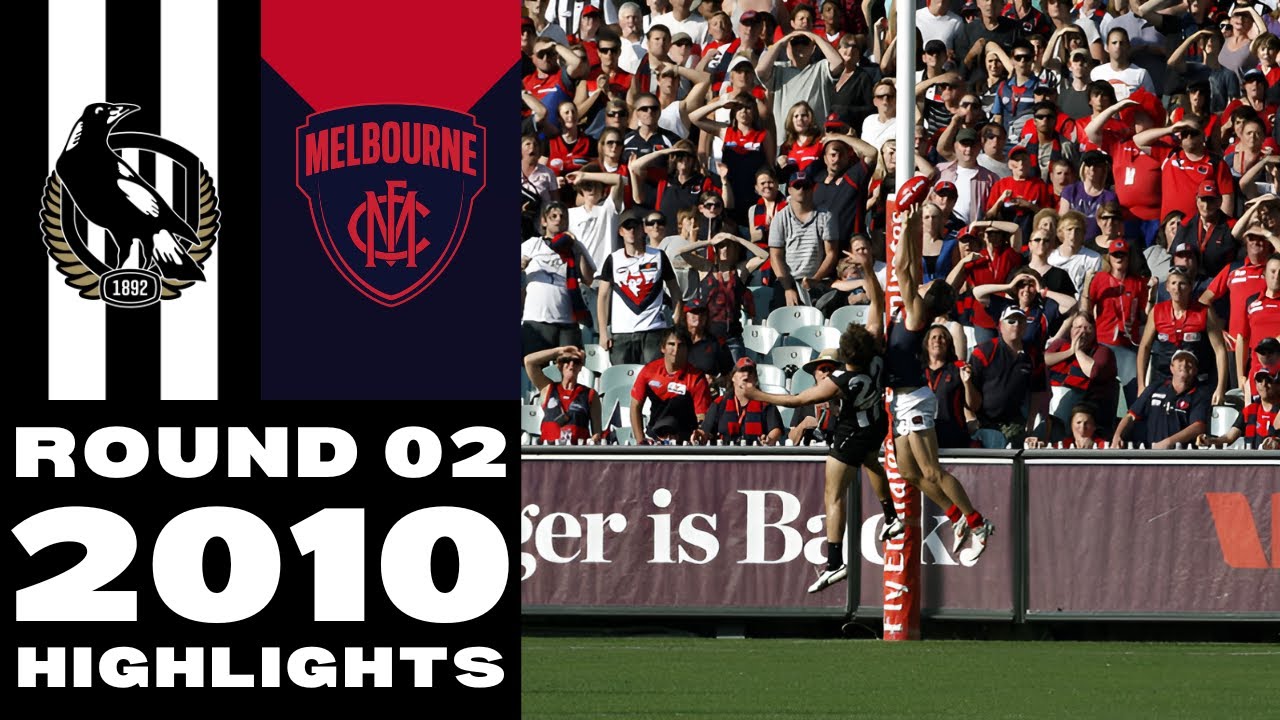 Collingwood Magpies vs Melbourne Demons | Round 02, 2010 | Match Highlights