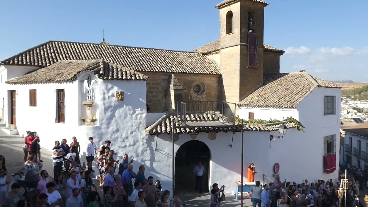 002 PROCESION DEL STMO  CRISTO DE LA SALUD ALCALA LA REAL 1-9 -2024 - SALIDA E INICIO PROCESIÓN